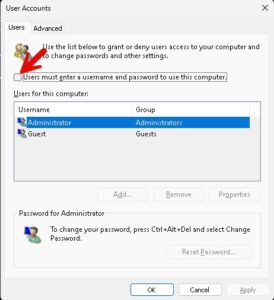 Windows 10/11 Automatic Login - admin-enclave
